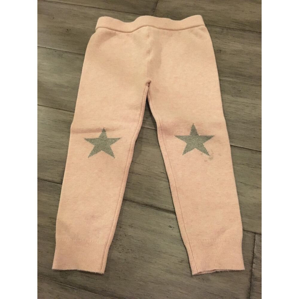 Gap Kids Pink Star Sweater Pants Size 3T